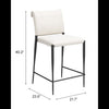 Freesia Counter Stool White — Set of 2