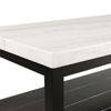 Marcello - Coffee Table With Casters - White