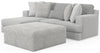 Logan - Upholstered Sectional With Comfort Coil Seating - 46" Cocktail Ottoman And Accent Pillows Included