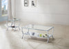 Saide - Glass Top Coffee And End Table Set