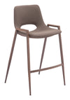 Desi Counter Stool Brown & Walnut — Set of 2