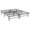 Kramer California King Folding Metal Bed Frame Black — product view 1