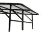Kramer California King Folding Metal Bed Frame Black — product view 5