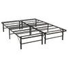 Kramer Queen Folding Metal Platform Bed Frame Black — product view 1