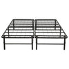 Kramer Queen Folding Metal Platform Bed Frame Black — product view 2