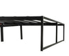 Gates Full Heavy-Gauge Metal Platform Bed Frame Black — product view 4
