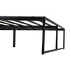 Gates Eastern King Heavy-Gauge Metal Platform Bed Frame Black — product view 4