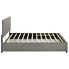 Reeves Upholstered Queen Lift-Top Storage Platform Bed Grey — product view 9