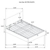 Reeves Upholstered Queen Lift-Top Storage Platform Bed Grey — product view 11