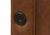 Farrell California King Leatherette Panel Bed Brown — product view 7