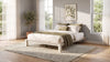 Gislen Full Easy Assembly Wood Platform Bed White — product view 2