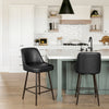 Keppel Swivel Counter Stool Black & Bronze