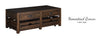 72" Media Console Homestead Brown