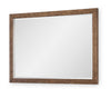 Artisan's Place Rectangular Mirror — Vintage Pine / Ironwood