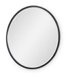 Artisan's Place Round Mirror — Vintage Pine / Ironwood