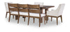 Artisan's Place Dining Bench — Vintage Pine / Ironwood