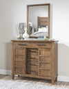 Artisan's Place Rectangular Mirror — Vintage Pine / Ironwood
