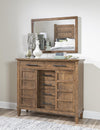 Artisan's Place Door Drawer Chest — Vintage Pine / Ironwood