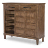 Artisan's Place Door Drawer Chest — Vintage Pine / Ironwood