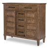 Artisan's Place Door Drawer Chest — Vintage Pine / Ironwood