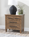 Artisan's Place Bedside Chest — Vintage Pine / Ironwood