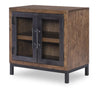 Artisan's Place Door Nightstand — Vintage Pine / Ironwood