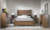 Artisan's Place Panel Bed — California King / Vintage Pine / Ironwood