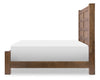 Artisan's Place Panel Bed — California King / Vintage Pine / Ironwood