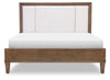 Artisan's Place Upholstered Bed — California King / Vintage Pine / Ironwood