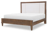 Artisan's Place Upholstered Bed — California King / Vintage Pine / Ironwood