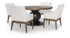 Artisan's Place 60-inch Round Dining Table — Vintage Pine / Ironwood