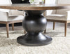 Artisan's Place 60-inch Round Dining Table — Vintage Pine / Ironwood