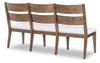 Artisan's Place Dining Bench — Vintage Pine / Ironwood