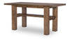 Artisan's Place 36-inch Counter Height Dining Table — Vintage Pine / Ironwood