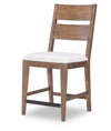 Artisan's Place Ladder Back Counter Height Chair — Set of 2 — Vintage Pine / Ironwood