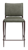 Freesia Counter Stool Olive Green — Set of 2