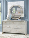 Miramar 68-inch Seven Drawer Dresser — Oyster