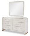 Miramar 68-inch Six Drawer Dresser — Oyster