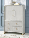 Miramar Door Drawer Chest — Oyster