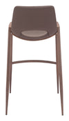 Desi Barstool Brown & Walnut — Set of 2