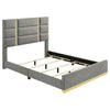 Ines - Fabric Upholstered Panel Bed