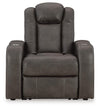 Fyne-Dyme Power Recliner - Shadow