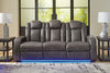 Fyne-Dyme Power Reclining Sofa - Shadow