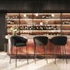 Essen Barstool Black & Bronze