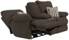 Lenny - Power Lay Flat Reclining Console Loveseat