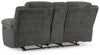 Frohn Reclining Loveseat with Console - Graphite (3740694)