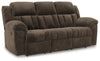 Frohn Reclining Sofa - Chocolate