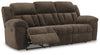 Frohn Reclining Sofa - Chocolate