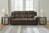 Frohn Reclining Sofa - Chocolate