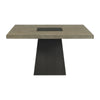 Jemma - Square Dining Table - Gray / Dark Espresso